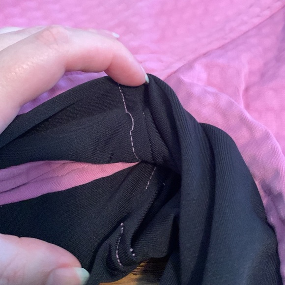 Nike Pink & Black Sphere Thermal Textured 1/2 Zip Sweatshirt Size Medium - Picture 13 of 13